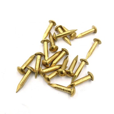 1.2/1.5/2/3mm Pure Brass Round Head Nails